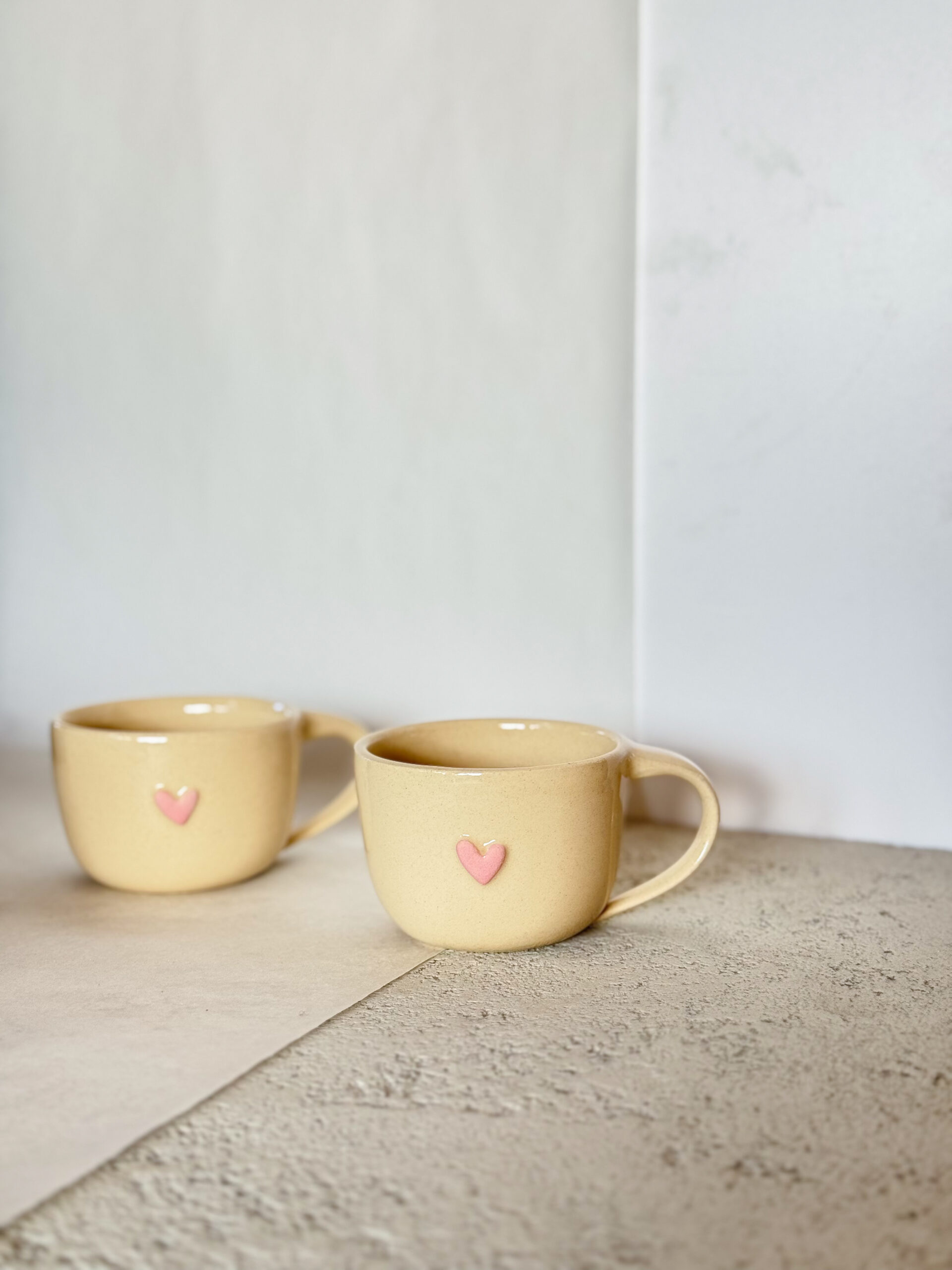 SRDÍČKOVÝ RŮŽOVÝ HRNEK 90ml - Obrázek 3